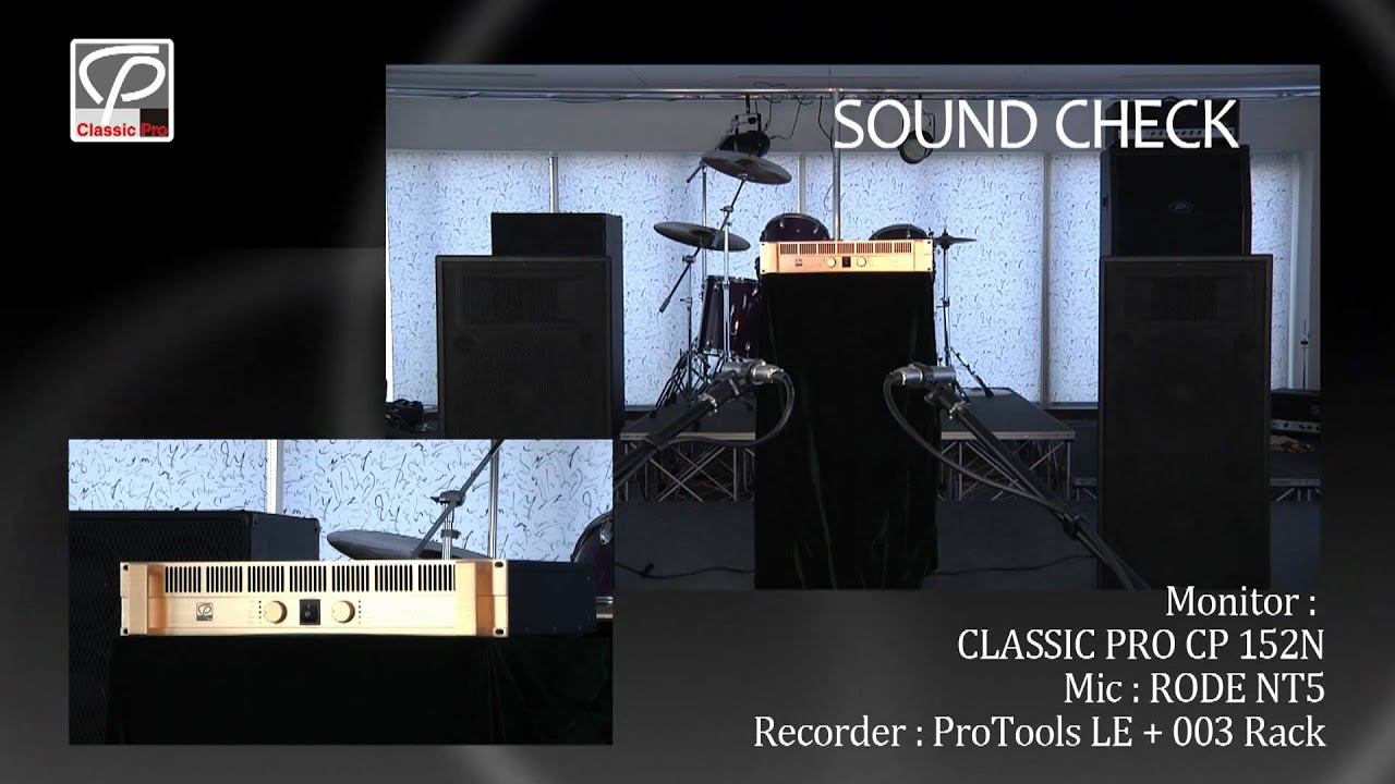 CLASSIC PRO / パワーアンプ CPシリーズ - YouTube