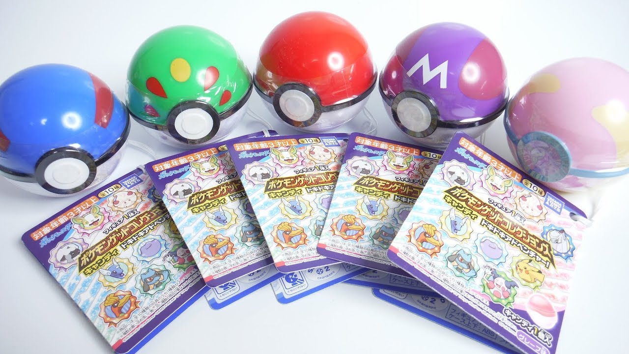 Pokemon Figure ポケモンゲットコレクションズ キャンディ ドキドキ