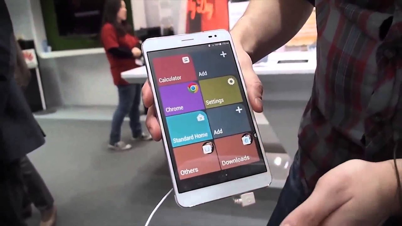 Huawei MediaPad X1 hands on - YouTube