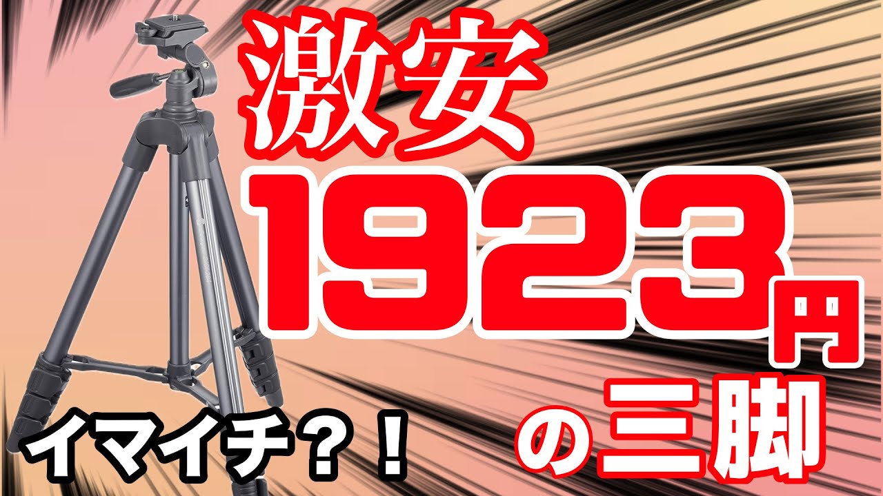 The best?] Reviewing the super cheap tripod 