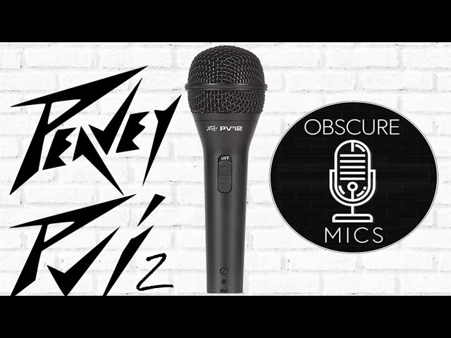 Peavey PVi2 - Dynamic Microphone - Test / Review - YouTube