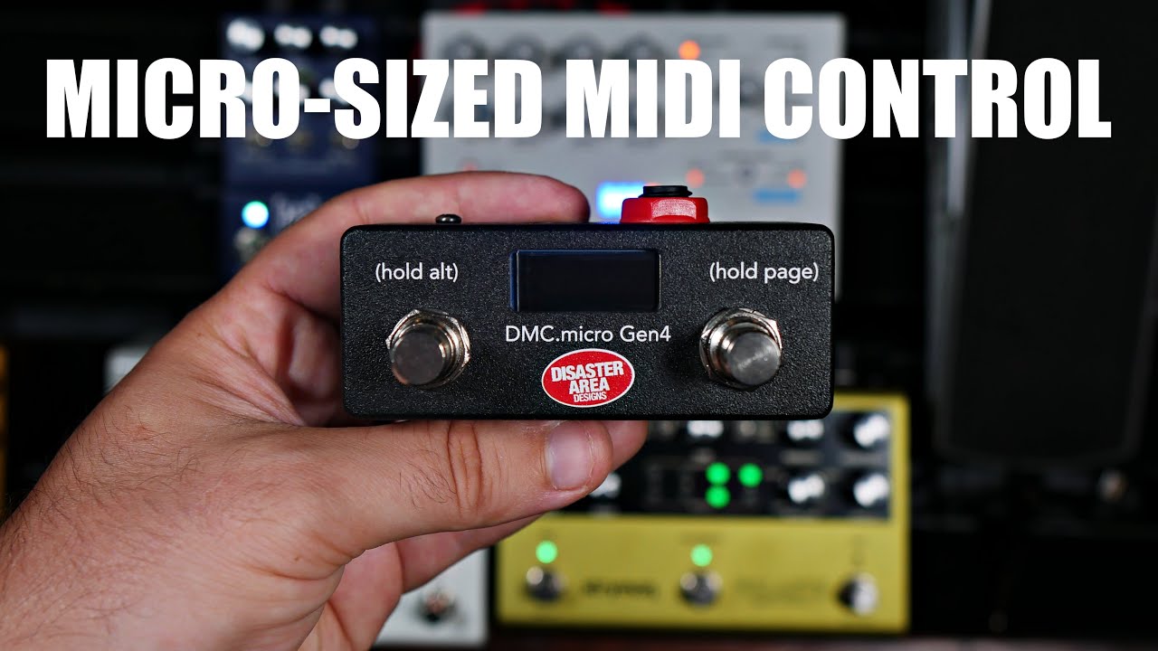 Small Footprint Midi Control with the Disaster Area Designs DMC