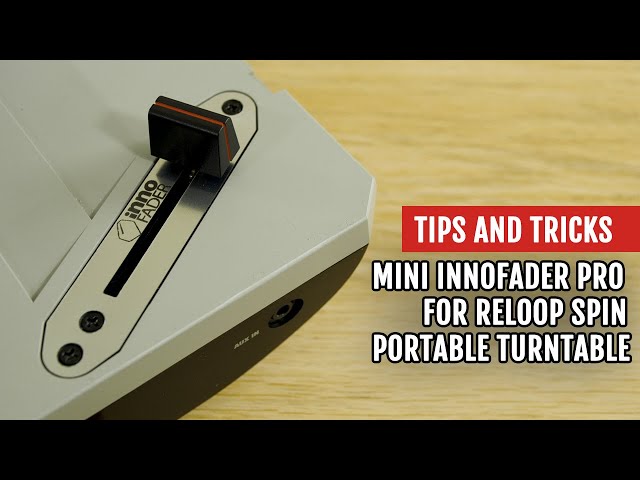 Mini Innofader Pro for Reloop SPIN Portable Turntable | Review