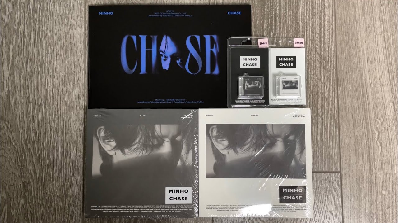 ♡Unboxing Minho 민호 1st Mini Album CHASE 체이스 (Complete