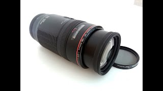 CANON EF 100-300mm F5.6 L TELEPHOTO Auto Focus ZOOM Lens - YouTube