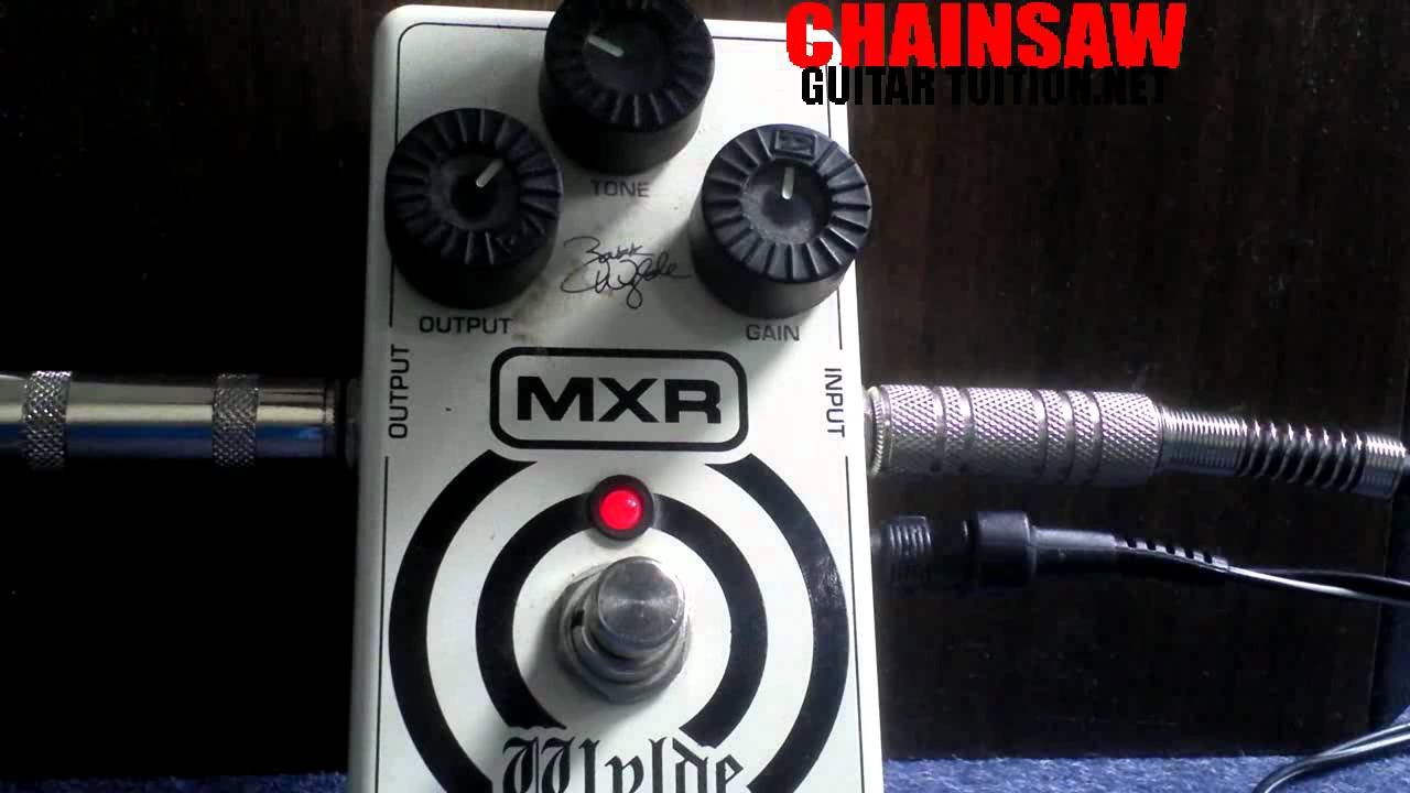 Zakk Wylde MXR ZW-44 Overdrive: Review - YouTube