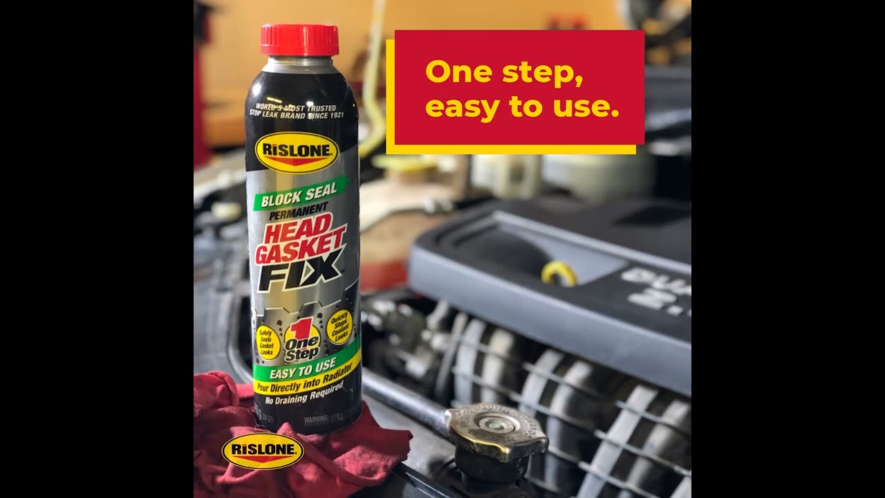 Rislone Head Gasket Fix - YouTube