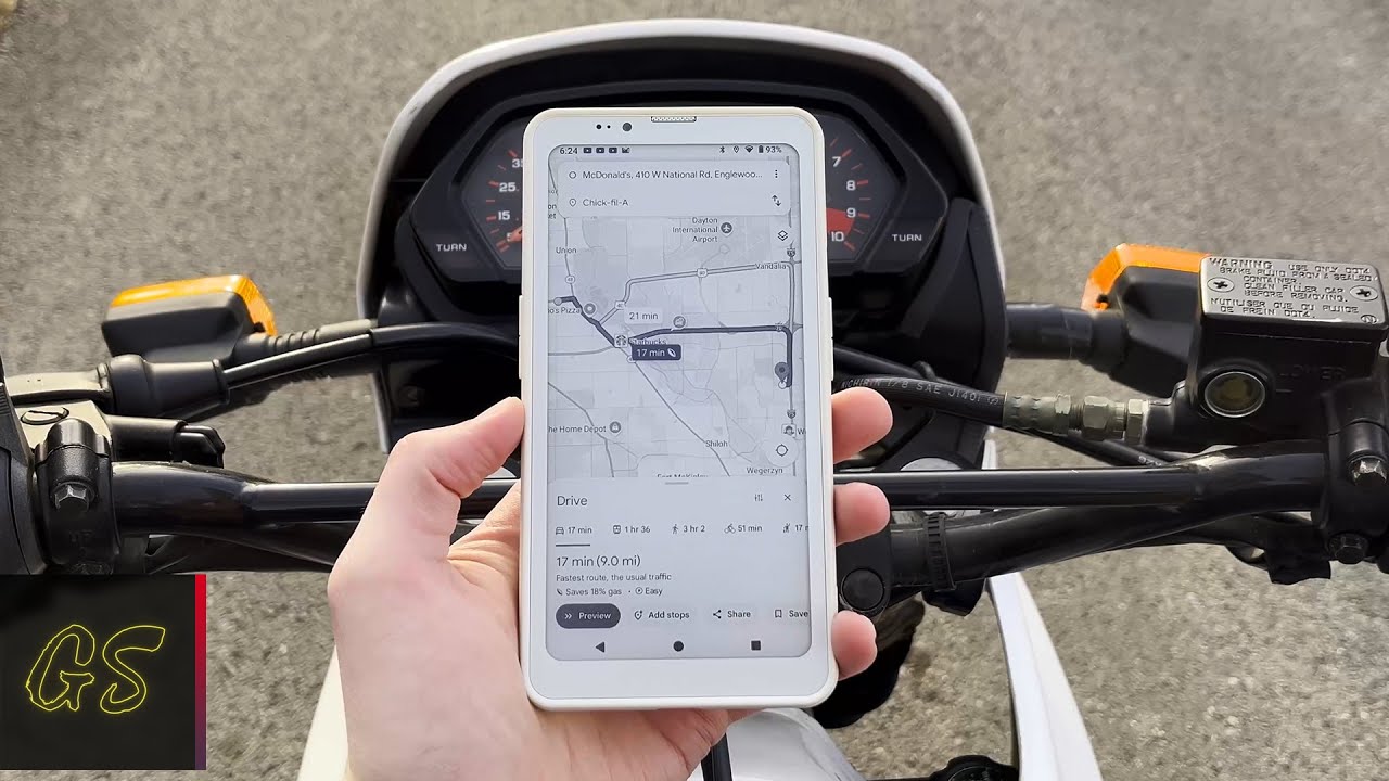 Bigme ePaper スマートフォン Hibreak Pro (Android 14 OS 搭載) - 黒