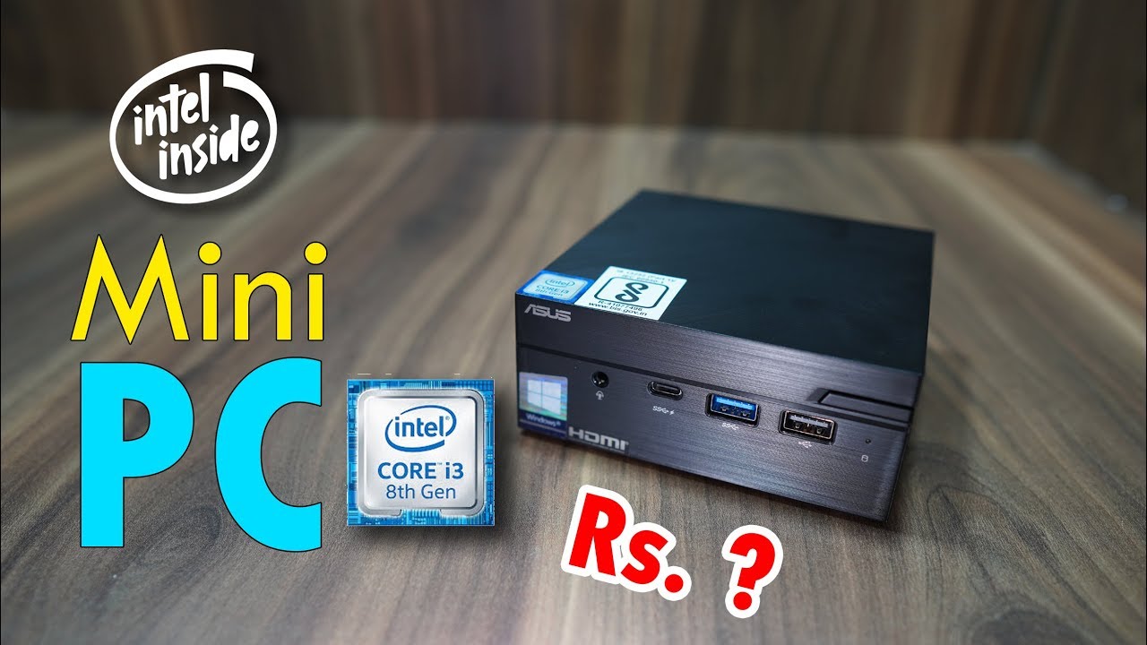 Asus PN60 Mini PC Intel Core i3 8th Gen powered, dual storage, 4K