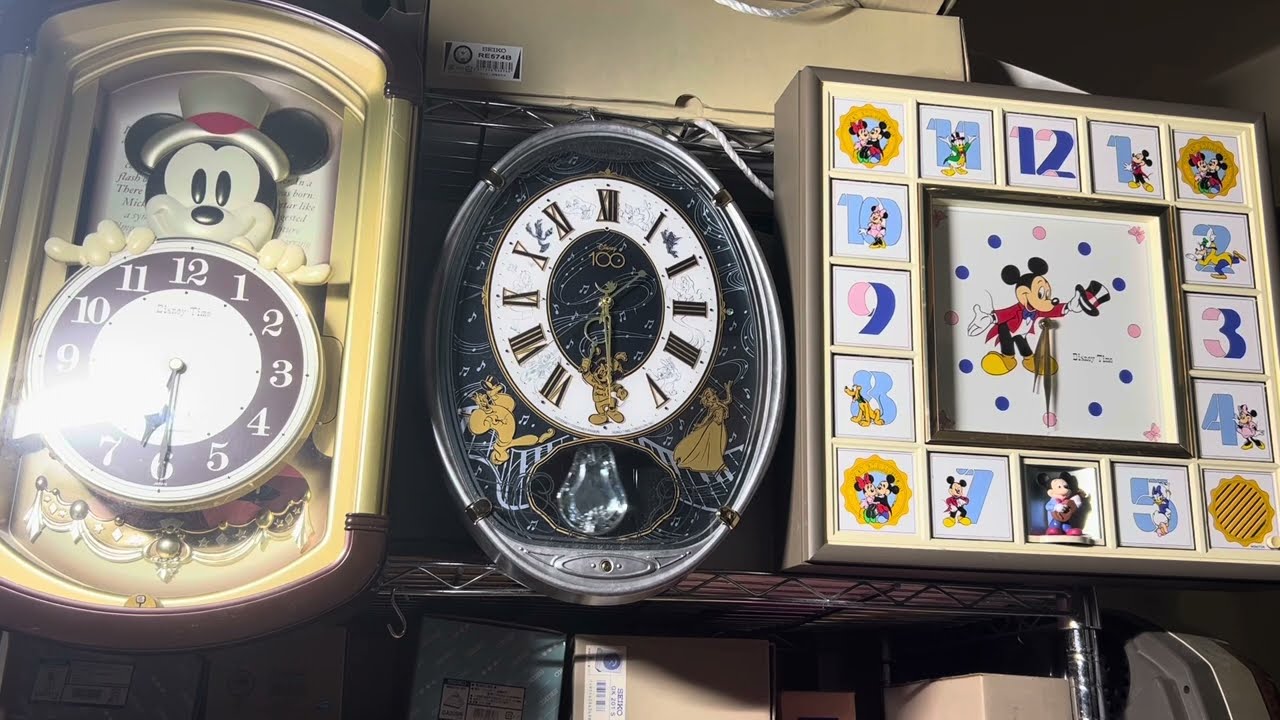 セイコー ディズニータイム FW711B - YouTube