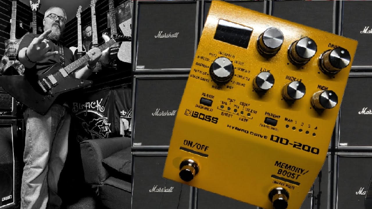 Review & Demo: Boss OD-200 Hybrid Drive System!! The only Drive