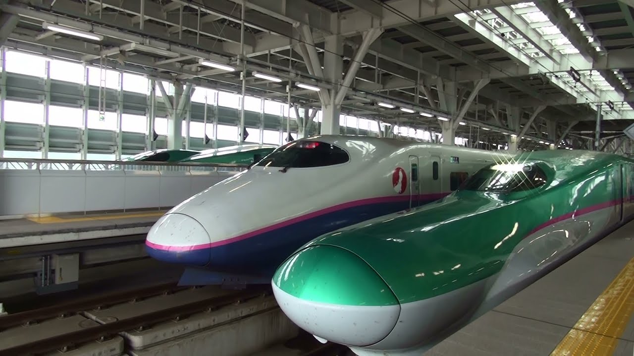 東北新幹線 E5系はやぶさ1号 車窓4(2012.9)盛岡→新青森 The HAYABUSA