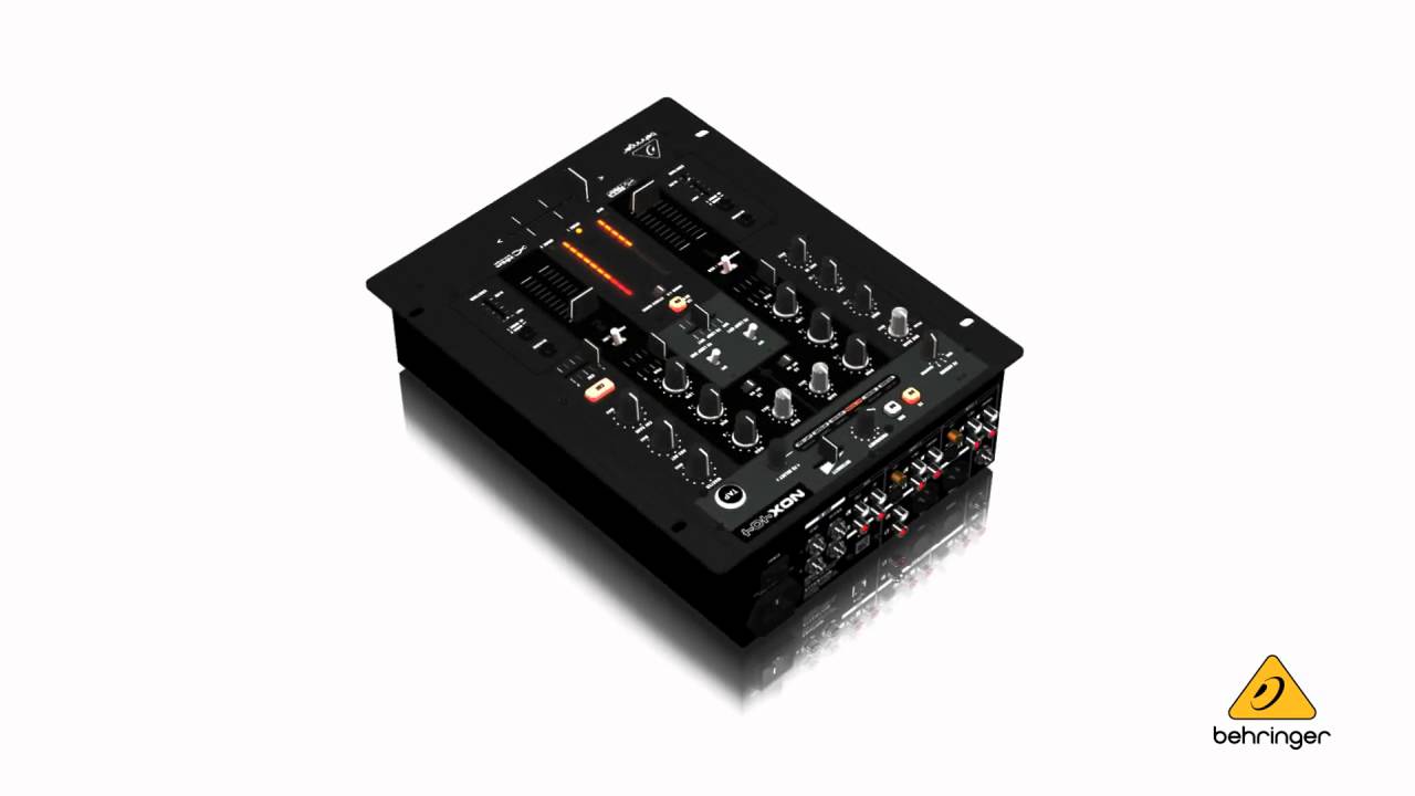 BEHRINGER PRO MIXER NOX404 Premium 2-Channel DJ Mixer with