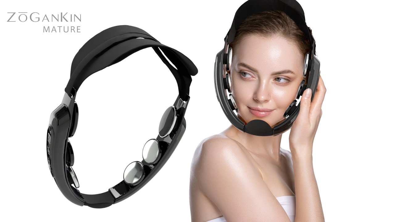 側頭筋まで鍛える美顔器】ZOGANKIN MATURE（ゾーガンキンマチュア