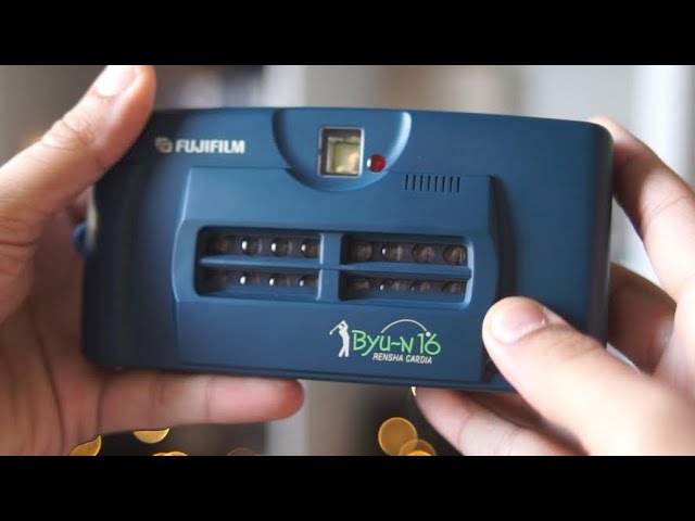 Fujifilm Byu-N 16 Rensha Cardia Review • Gif Film Camera - YouTube