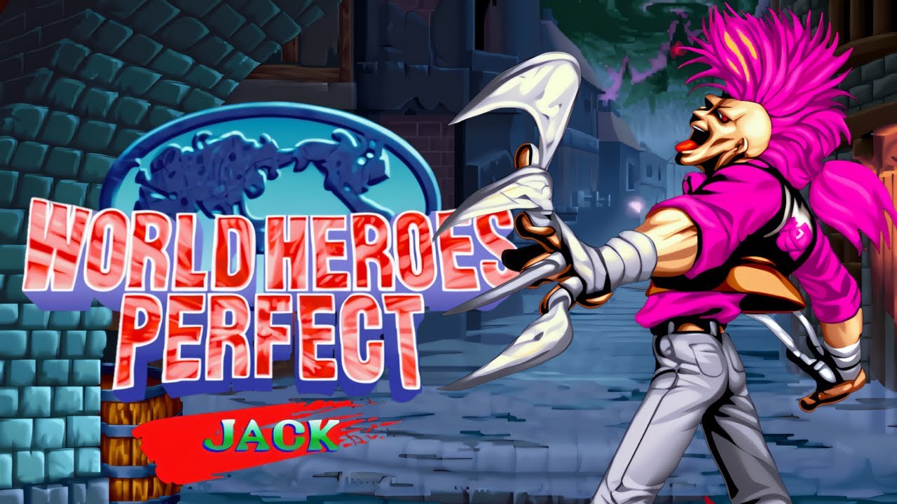 🩸 World Heroes Perfect – Jack Playthrough | Neo Geo MVS Gameplay