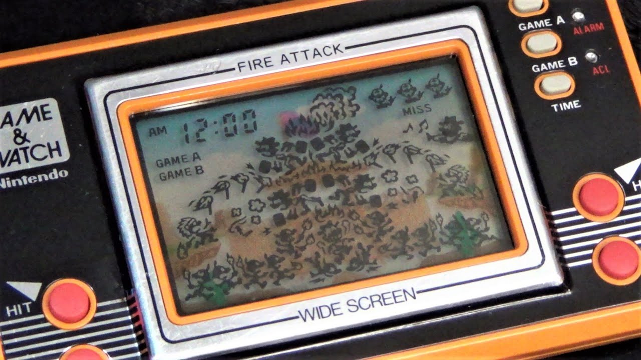 Nintendo ゲーム&ウォッチ ID-29 FIRE ATTACK Fire Attack [ID-29