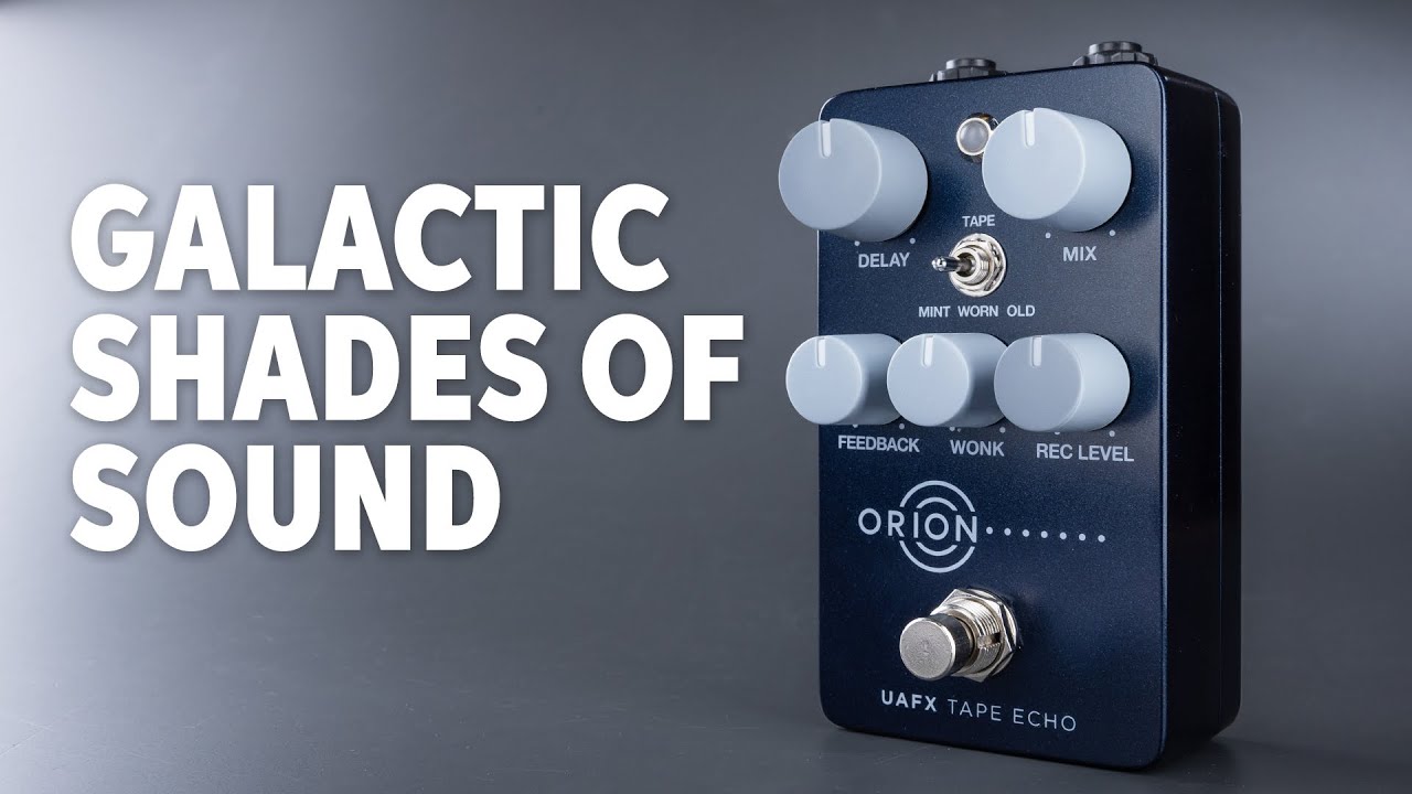 UAFX Orion Tape Echo - 伝説的エコー・マシン「Maestro Echoplex EP-3