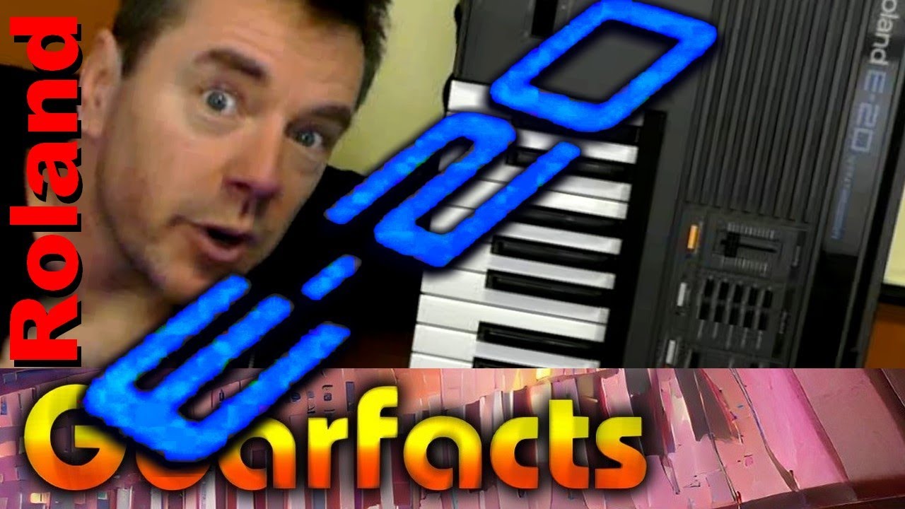 Roland E-20. Wonderful vintage keyboard, but this one GLITCHES big