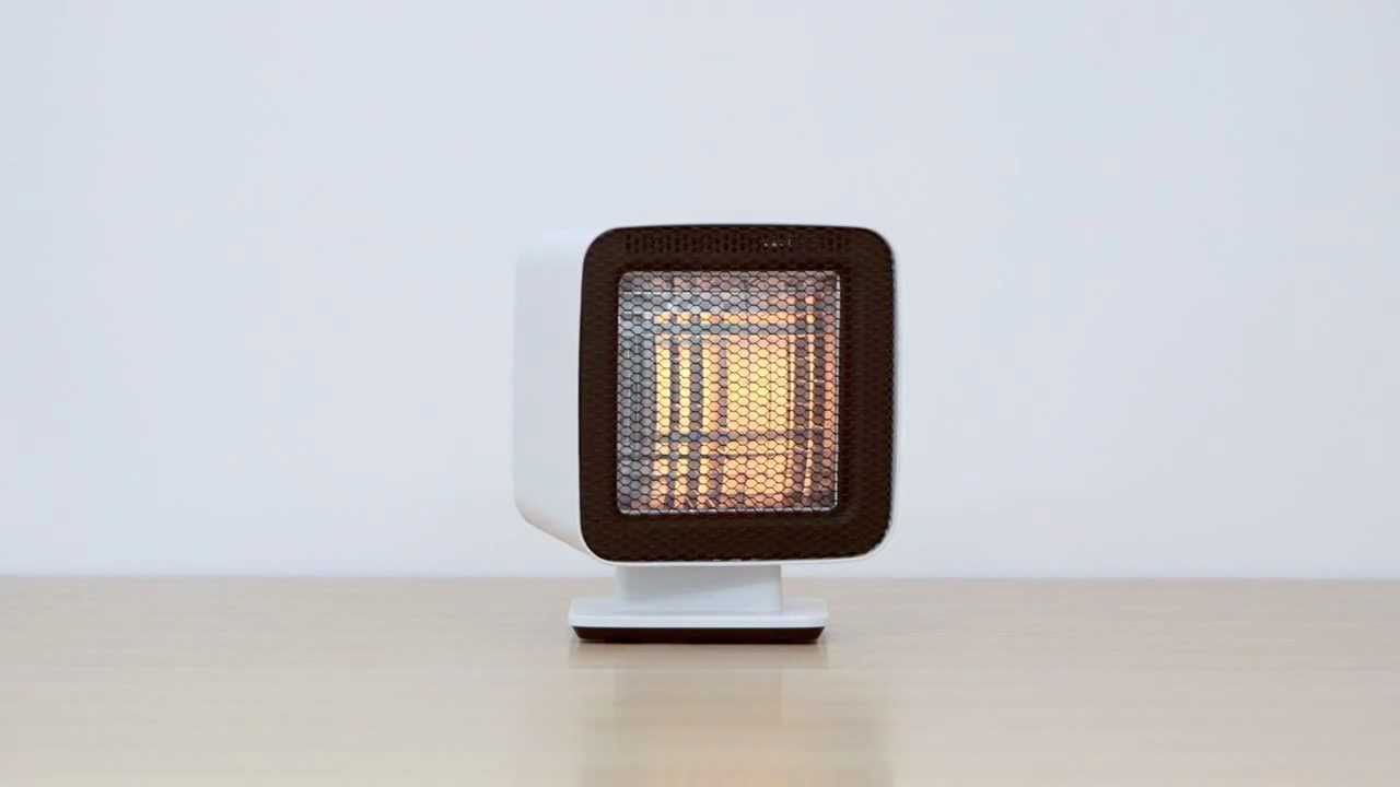 0 プラスマイナスゼロ Reflect Heater リフレクトヒーター - YouTube