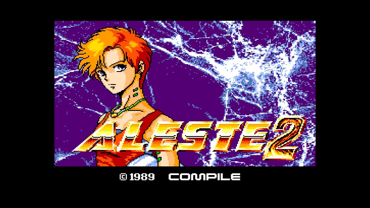 Aleste 2 · アレスタ2. MSX2/FM-PAC. Compile 1989. Full Playthrough