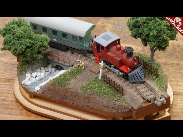 KATO Mini Diorama Kit Diorama-kun / N-gauge model railway - YouTube