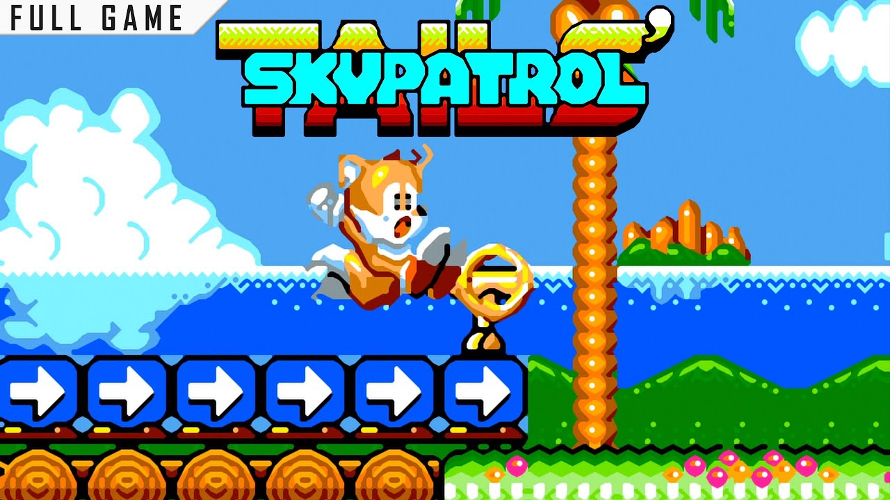 Tails' Sky Patrol | Game Gear | Full Game [Upscaled to 4K using
