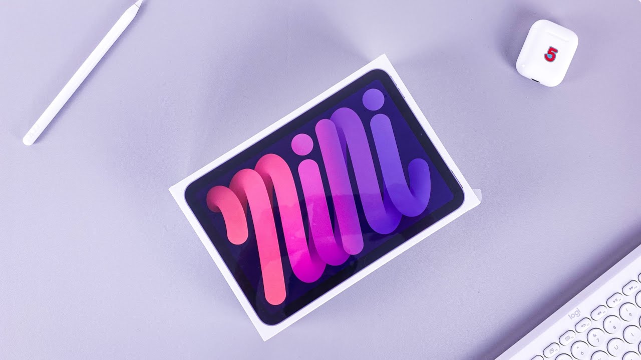 iPad mini 6 Purple - Unboxing , Quirks & Cool Features - YouTube
