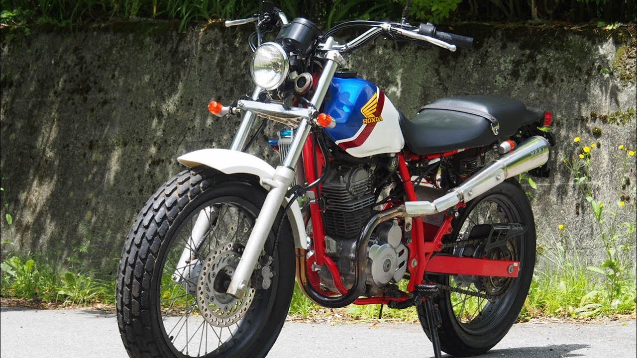 HONDA FTR223】ダートトラッカーカスタム 左出しスーパートラップ