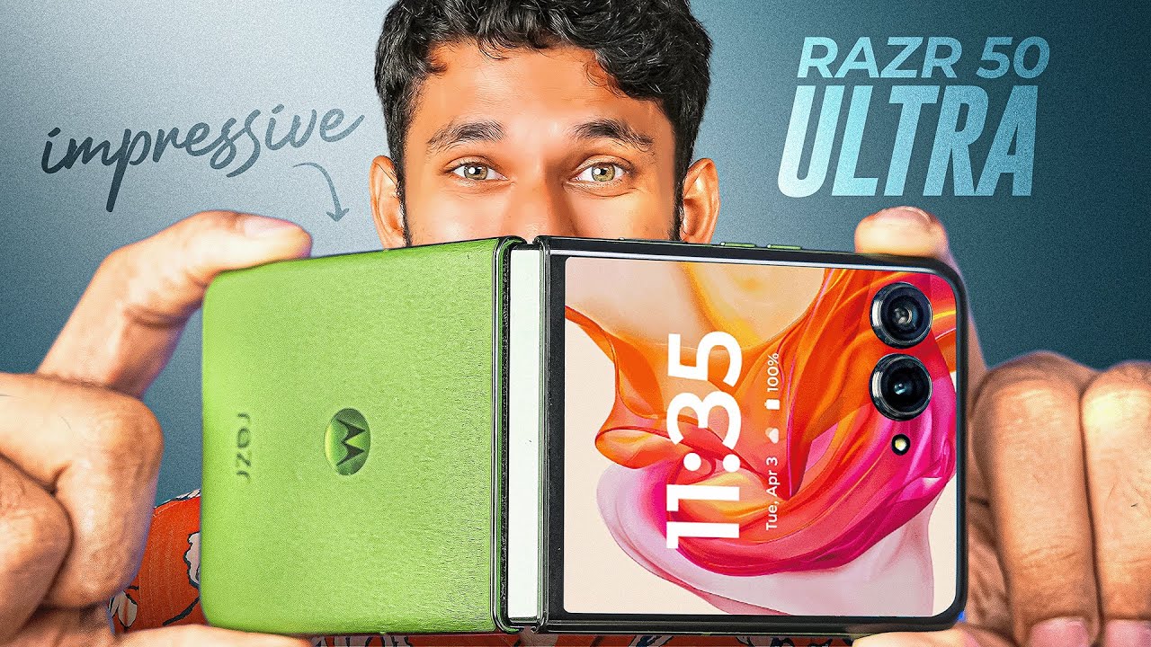 We Tried Motorola's Latest Flip Phone ft. Razr 50 Ultra - YouTube