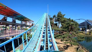 4K60P】とちのきファミリーランド ジェットコースター「新幹線E5系