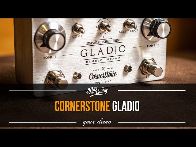 Glorious DUMBLE TONES! The Cornerstone GLADIO Double Preamp demo