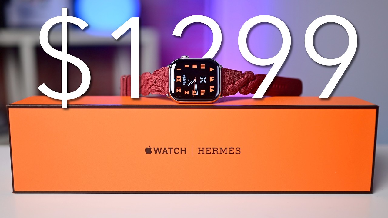 Hands On: Hermes $1300 Silver Titanium Series 10 Apple Watch