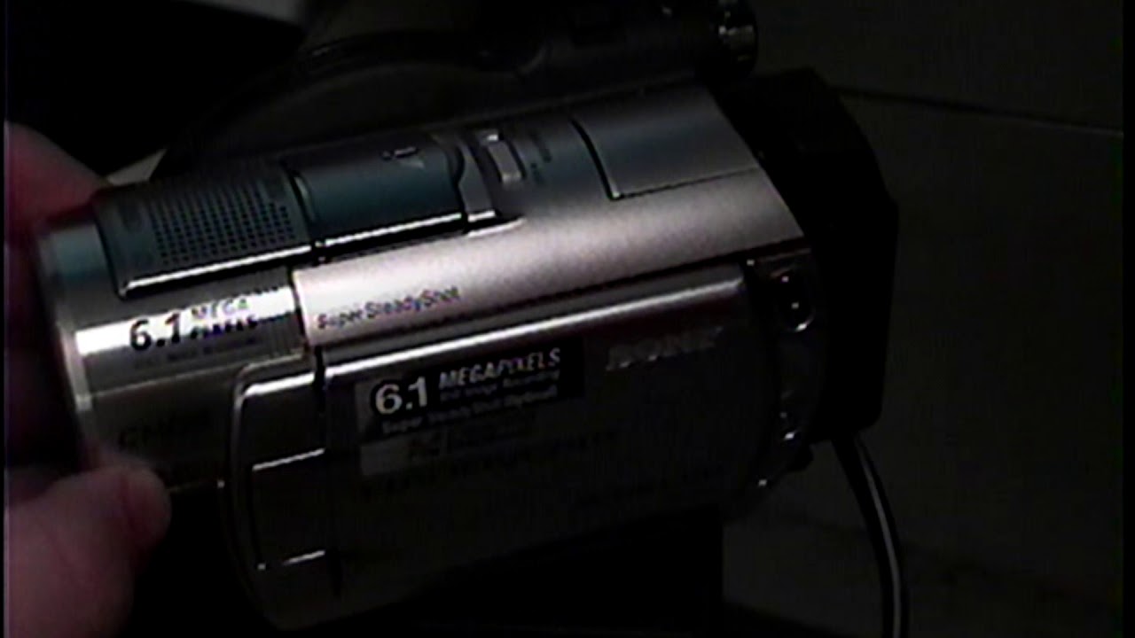 New Sony DCR DVD508 - YouTube