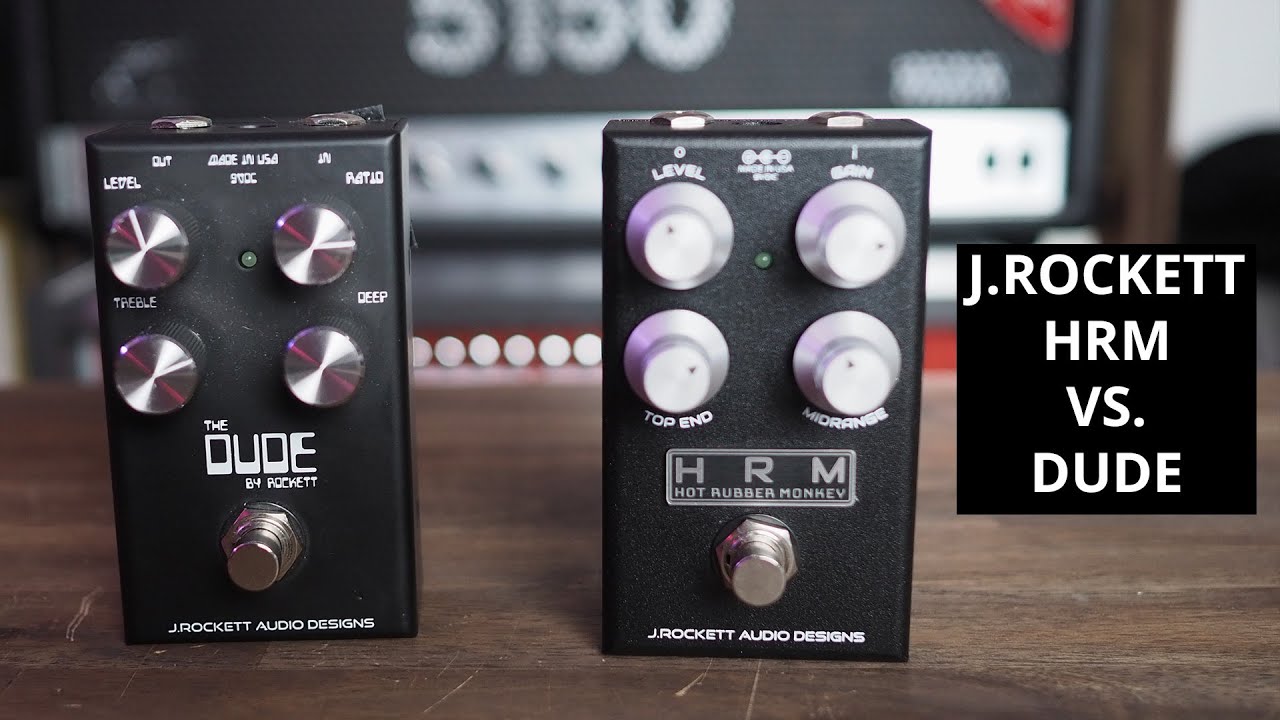 What's the difffernce between the J.Rockett HRM V2 and the Dude