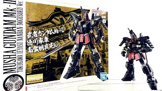 Review MG 1/100 Musha Gundam MK-II Tokugawa Ieyasu Nanban