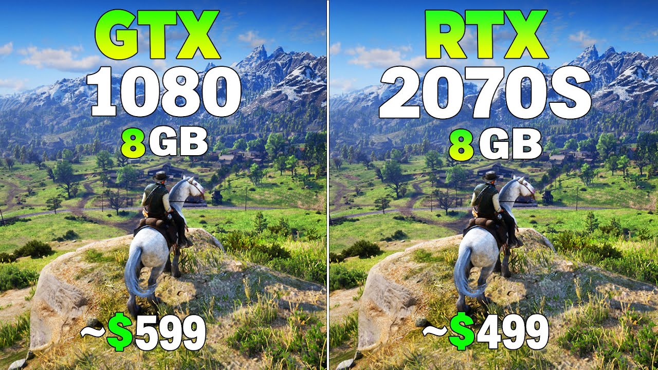 GTX 1080 vs RTX 2070 Super - Test in 8 Games - YouTube