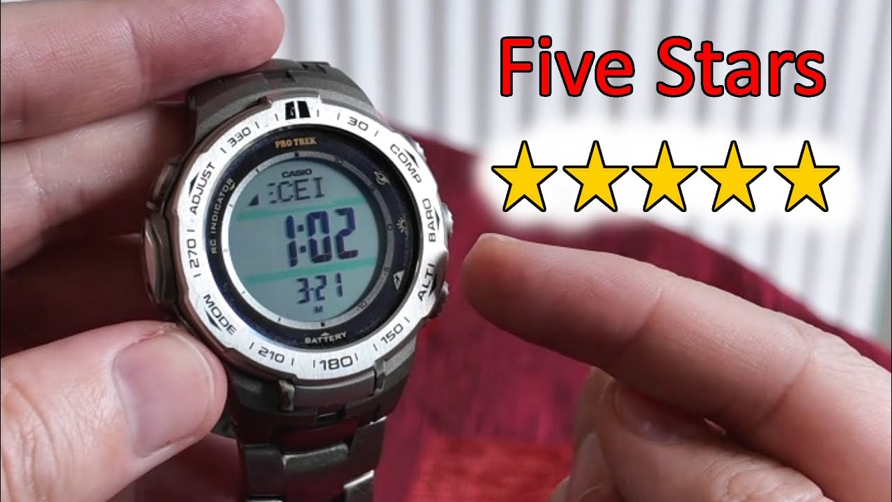 Casio PRW-3100T Pro Trek -- Nine-Year Review!! - YouTube