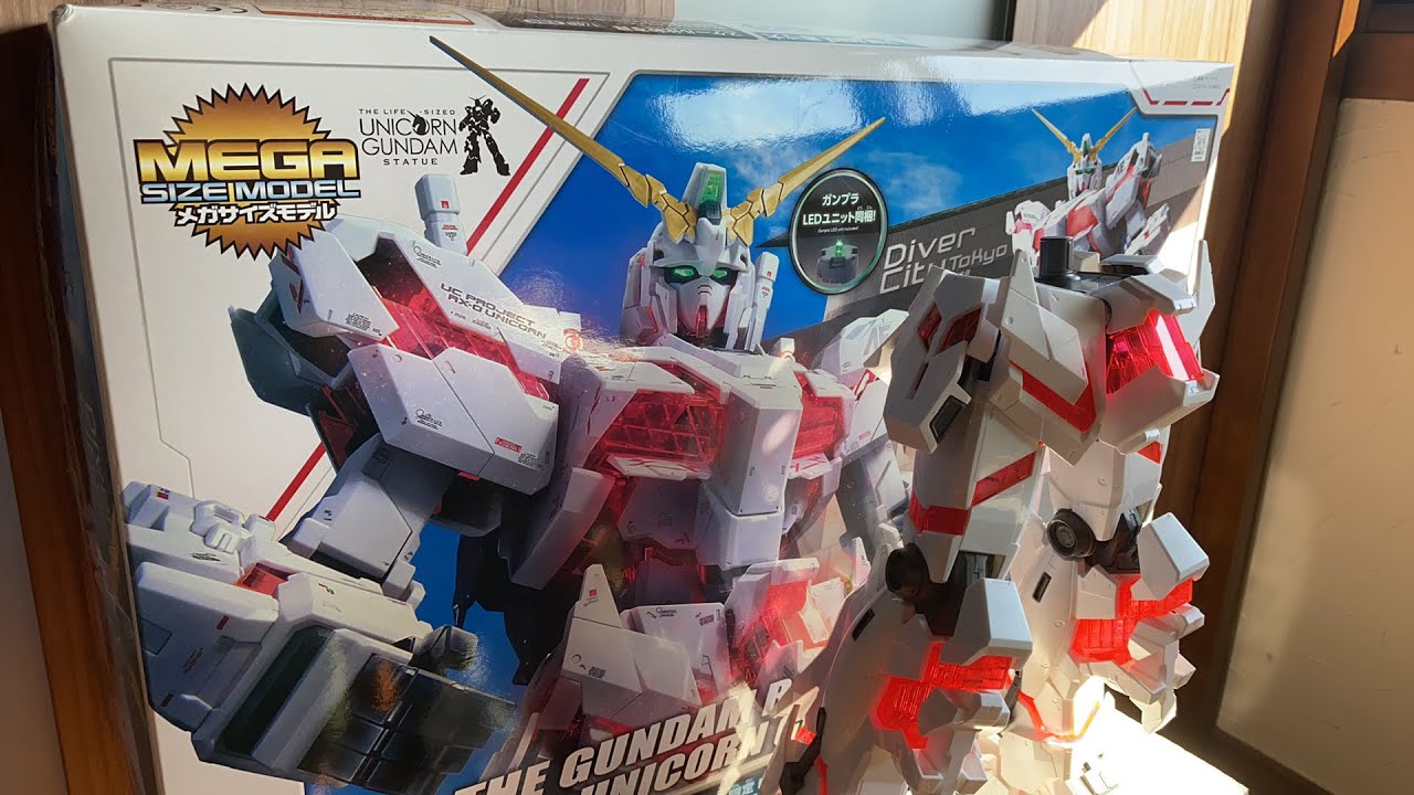 ④メガサイズユニコーン🦄ガンダムライブデストロイモード1／48