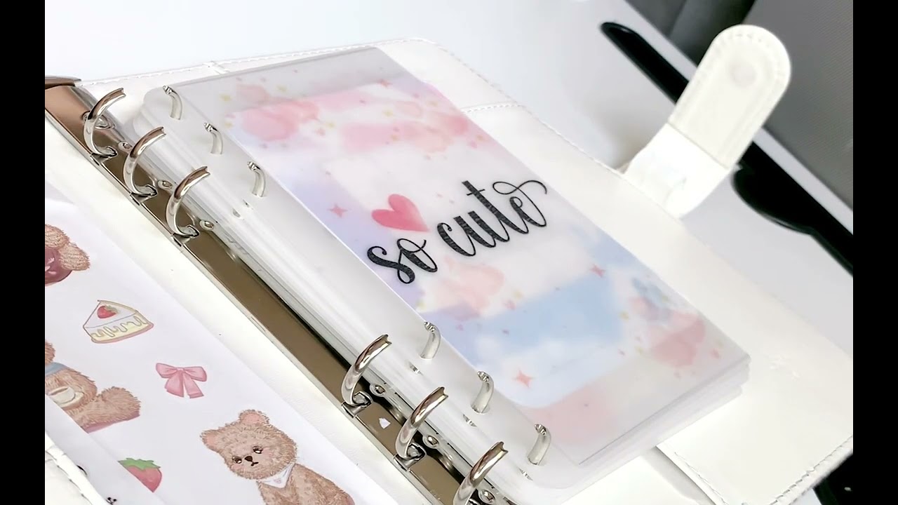 レジン バインダー A6 saving バインダー 貯金 推し活 コレクトブック