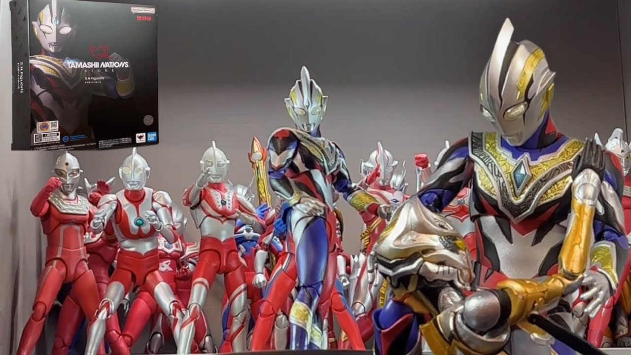 Unboxing NEW Shanghai SHF Ultraman Trigger Truth Form [Limited