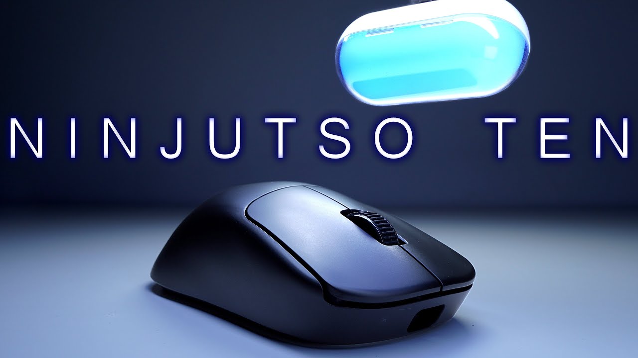 マウス・トラックボール NINJUTSO TEN black Ninjutso Ten Wireless