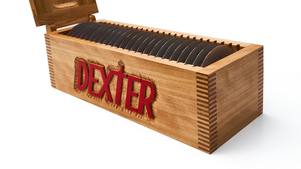 Making A Solid Wood Bluray Disk Box - Woodworking - YouTube