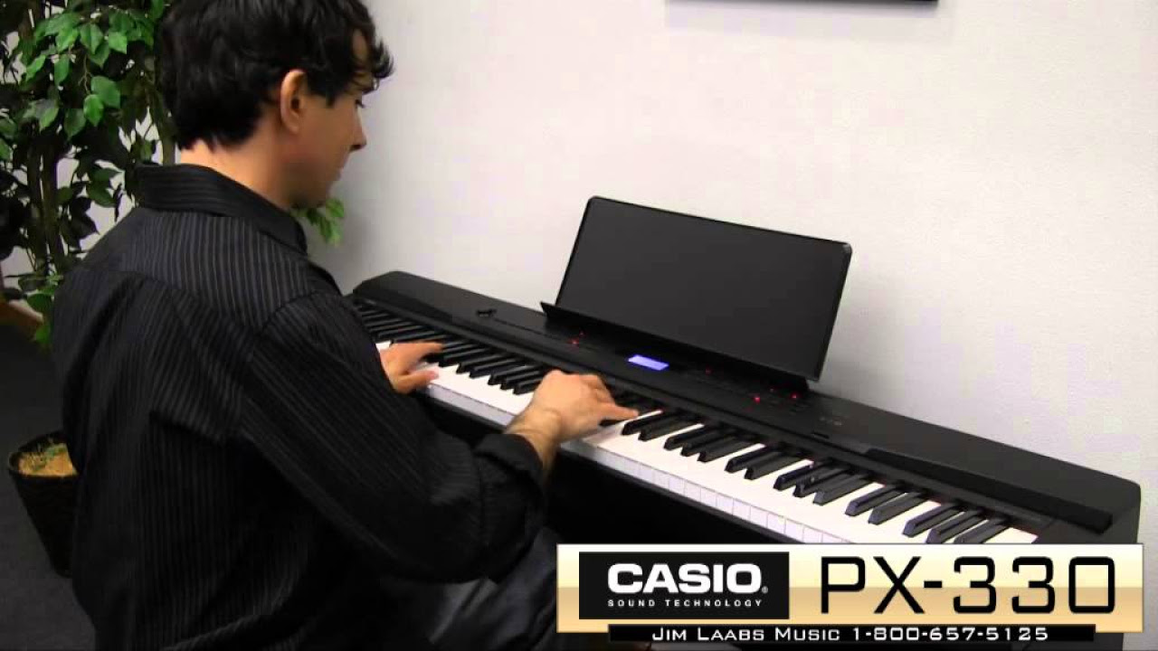 Casio PX-330 Digital Piano Review - YouTube