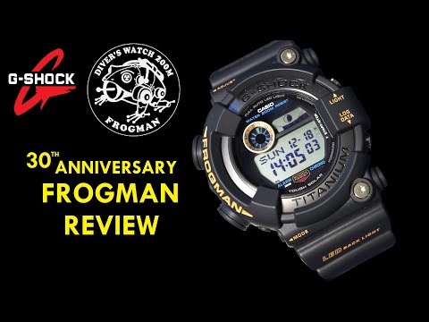G Shock Frogman 30th Anniversary GW-8230B-9AER Solar Dive Master