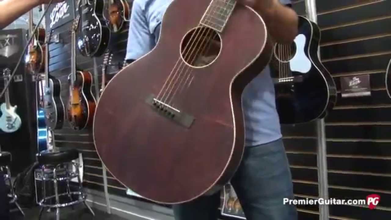 Summer NAMM '14 - The Loar LH-204 Brownstone Demo - YouTube
