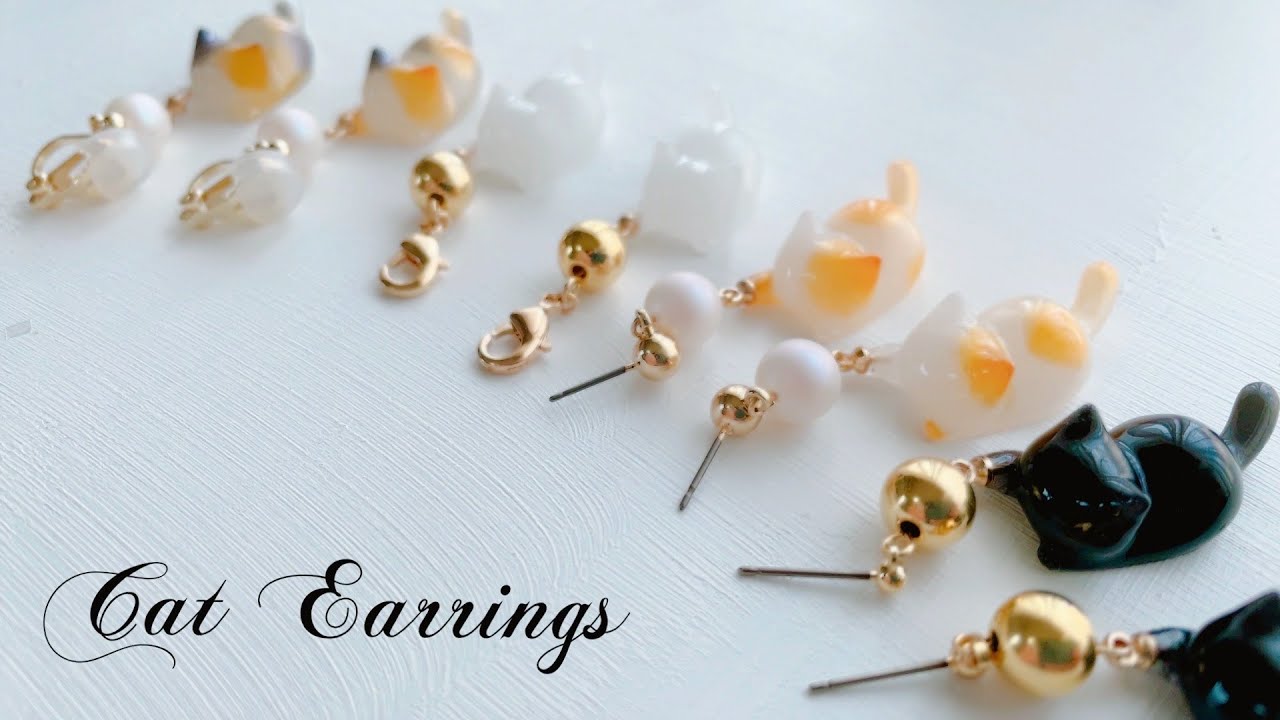 No.277 じゃれ猫とびつき猫レジンチャーム No.277 じゃれ猫とびつき猫