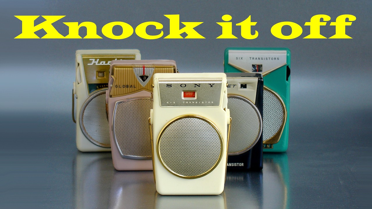 New In Box! The FIRST Pocket Clock Radio? (Vintage Sony TRW-621