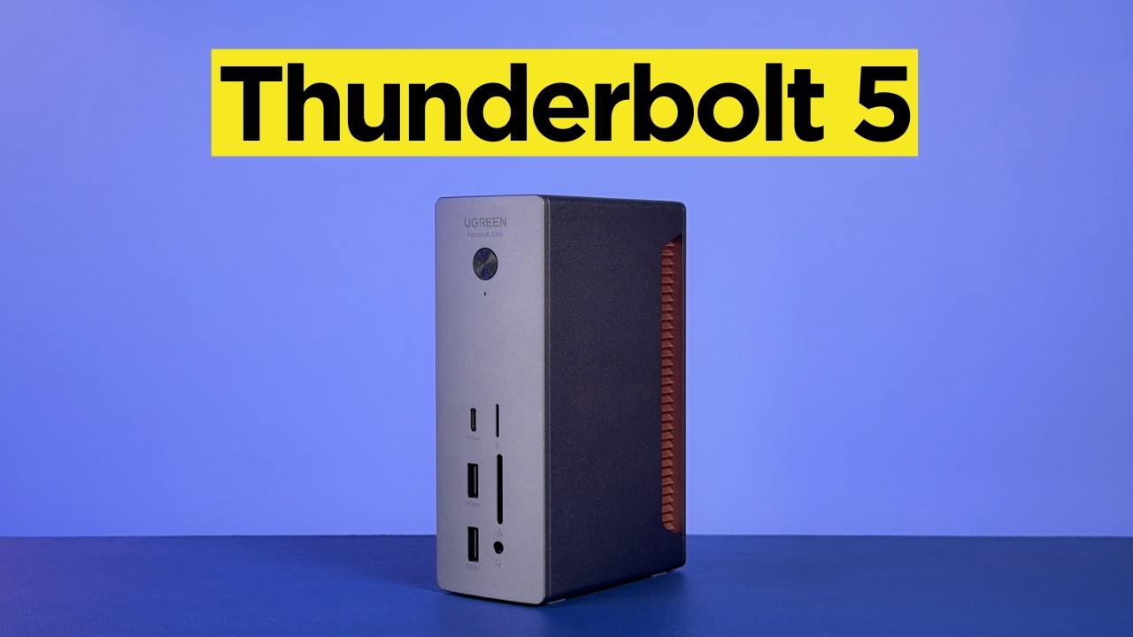 UGREEN Revodok Max Thunderbolt 5 Dock: Max Speed & Power! - YouTube