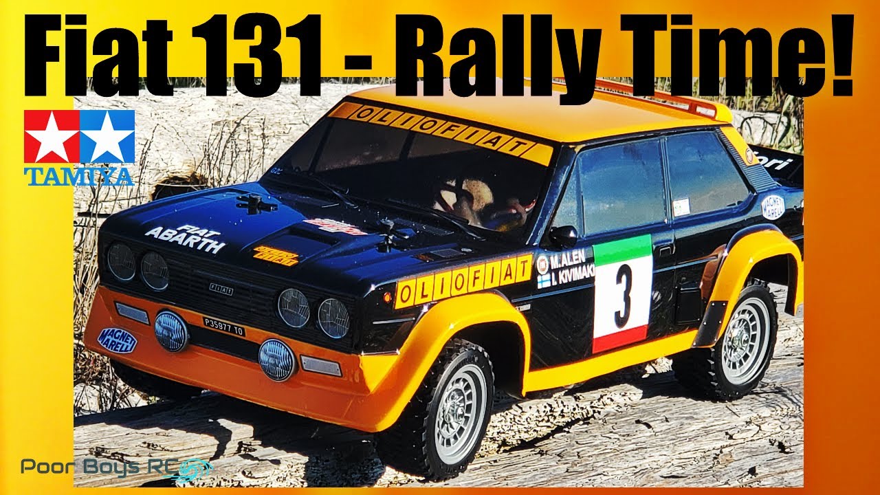 Tamiya Fiat 131 Abarth Rally -- It's Rally Time! - YouTube